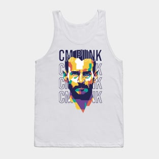 CM Punk WPAP Style Tank Top